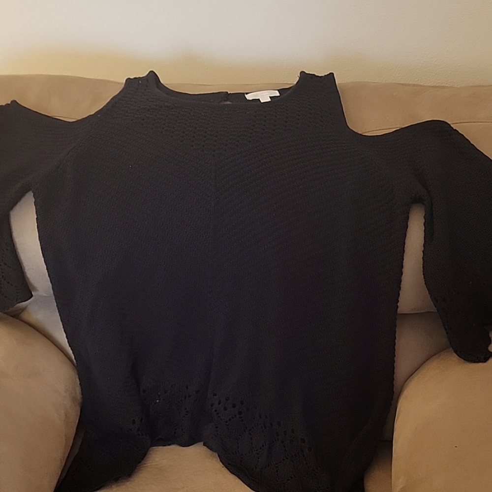 Navy blue summer lite weight sweater